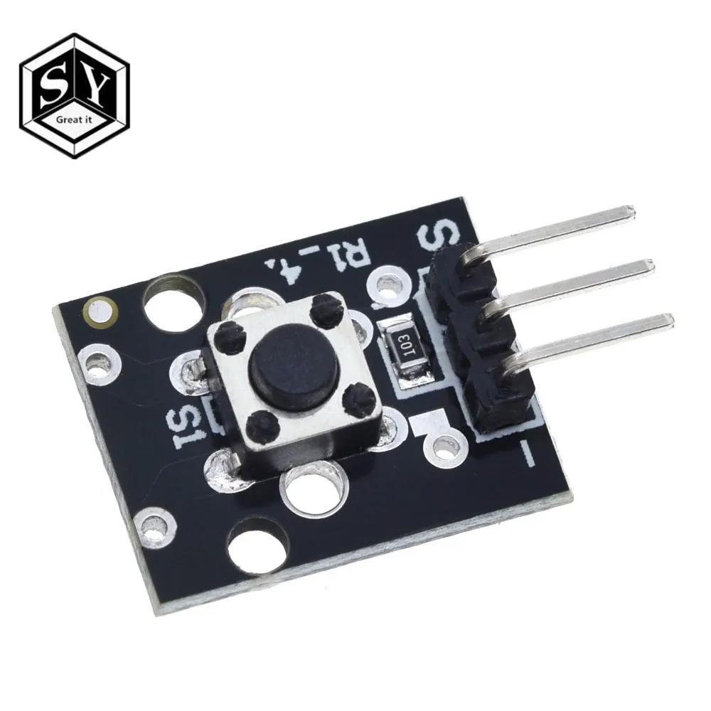 GREAT IT KY 004 3pin кнопка переключатель сенсорный модуль для Arduino Diy стартовый комплект