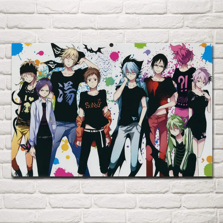 

servant vampire Servamp anime guys art MB54 Living room home wall modern art decor wood frame fabric posters