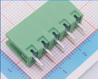 100 шт. 2EDGV-5.08-5P 2 edgv 5Pin 5,08 мм прямая вилка-в винтовой устройство для сращивания кабелей