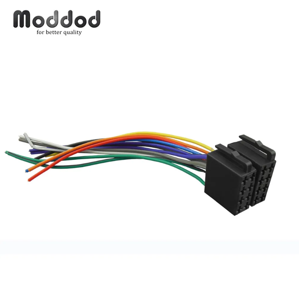 Universal Female ISO Stereo Wiring Harness Connector Radio Wire Cable Plug  Adaptor Car Accessories Connecter Kit _ - AliExpress Mobile