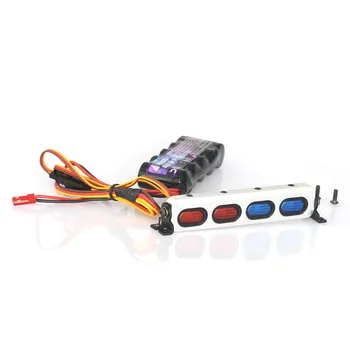 

DC RC Roof Tail Light Upgrade Part Suitable For 1/10 RC Crawler TRAXXAS UDR UNLIMITED DESERT RACER DCAB-8004 Car Parts