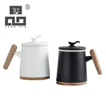 

TANGPIN ceramic tea mugs with filters porcelain coffee cup teacup 400ml