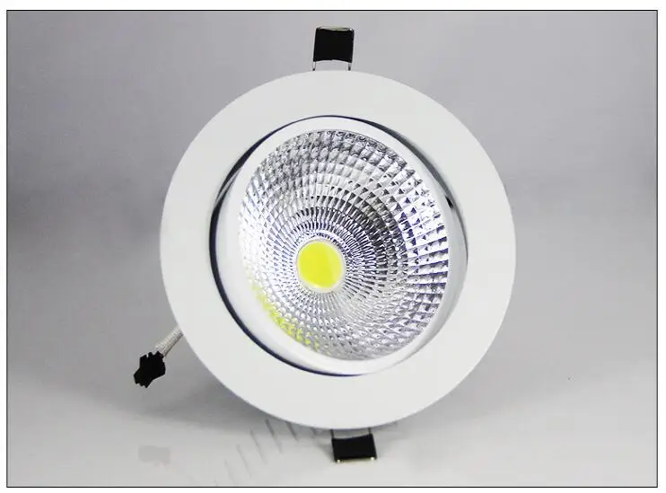 

10pcs/lot Dimmable Led Downlight Light Cob Ceiling Spot 5w 7w 85-265v Recessed Lights Indoor Lighting