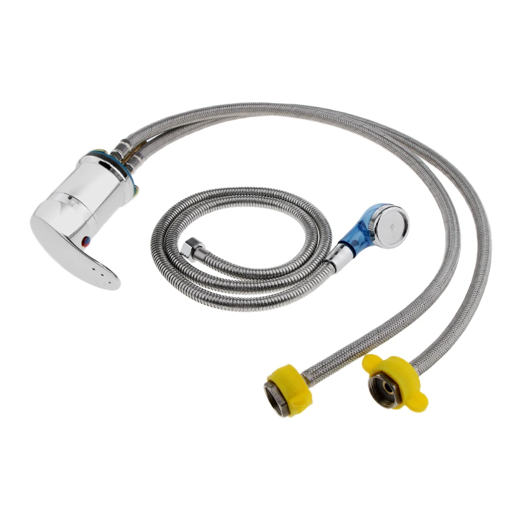 Shampoo Salon Faucet Connector, Shampoo Bowl or Backwash Unit Salon Hair Washing Faucet Not rusty easy to disassemble