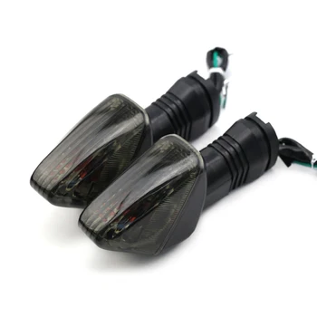 

Hot 1 Pair Turn Signal Indicator Light Lamp Blinker Accessories for KAWASAKI ZX-6R ZX9R Motorcycle JLD