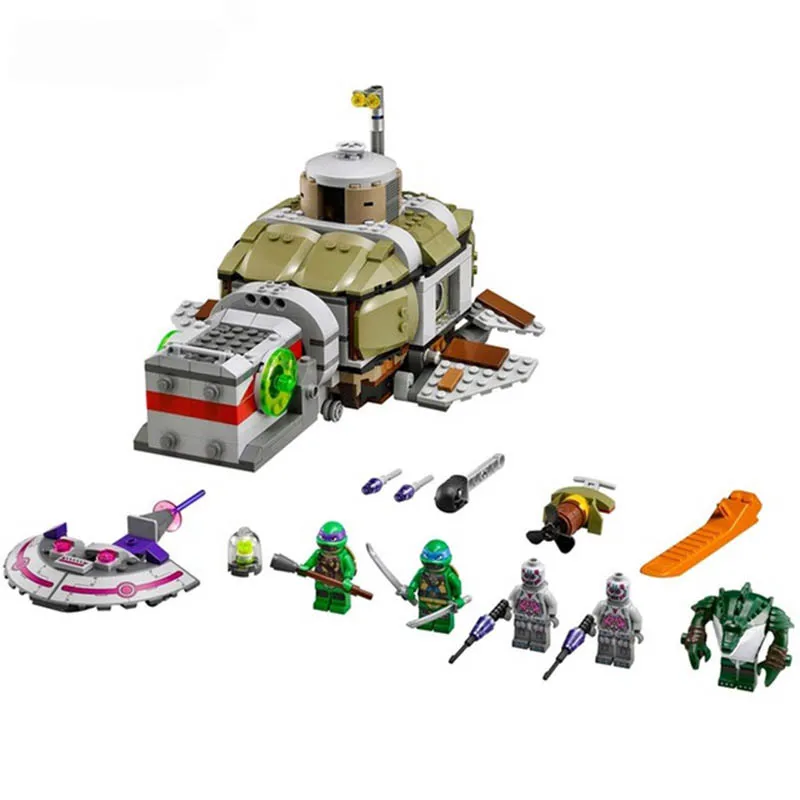 

683pcs LegoINGlys Ninja Sub Undersea Chase Submarine U-boat DIY Model set Building Blocks Toys for Children Gift Bricks