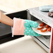 Антиобжимные перчатки для духовки специальные защитные перчатки для выпечки теплоизоляционной микроволновой печи