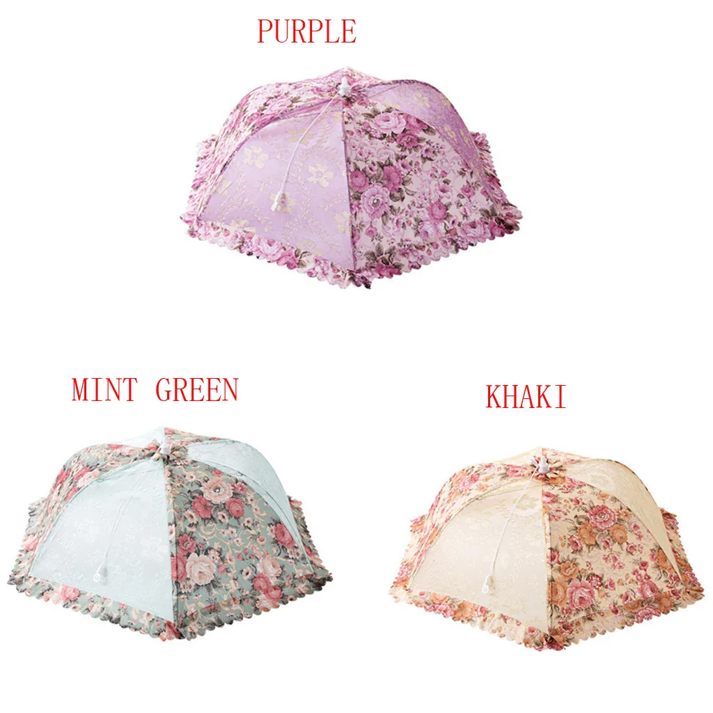 

Kitchen Food Umbrella Cover Picnic Barbecue Party Fly Mosquito Mesh Net Tent NEkitchen accessories gadget 6.23 best selling