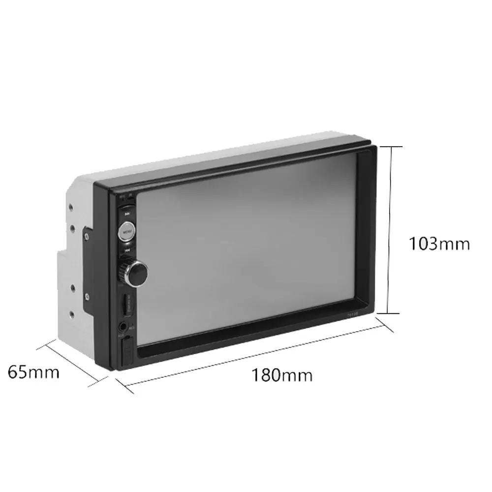 BYNCG 2 din автомагнитола " HD Авторадио мультимедийный плеер 2DIN сенсорный экран Авто аудио стерео MP5 Bluetooth USB TF FM камера