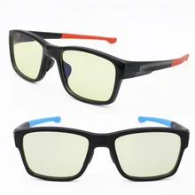 Анти-синий свет блокирование очки компьютер защитные очки TR90 квадратной формы прочный UV400 Открытый спортивные солнцезащитные очки