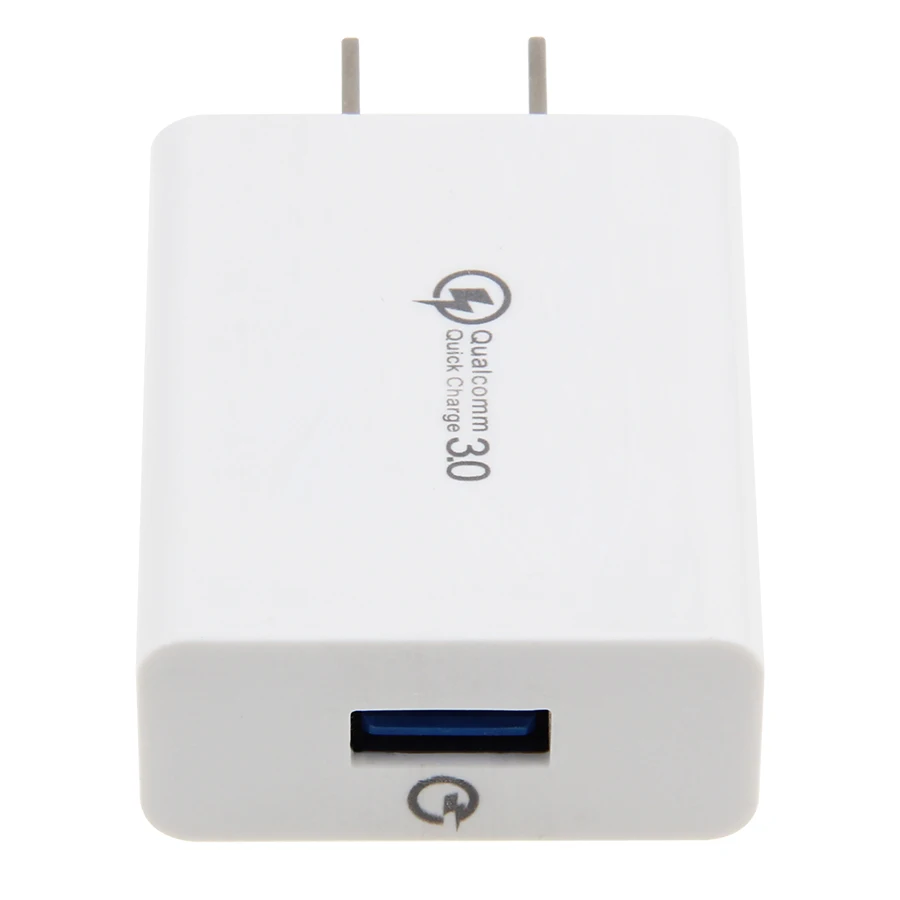 Быстрая зарядка 3,0 USB зарядное устройство QC3.0 настенное зарядное устройство для мобильного телефона iPhone X 8 7 Xiaomi Mi 9 планшет быстрая зарядка штепсельная вилка США 50 шт