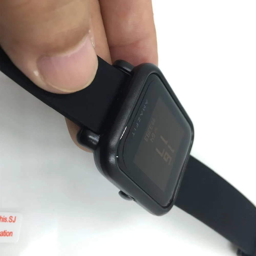 2 шт нано Полное покрытие экрана протектор для Xiaomi Huami Amazfit Bip бит PACE Lite Смарт-часы защитная пленка(не стекло