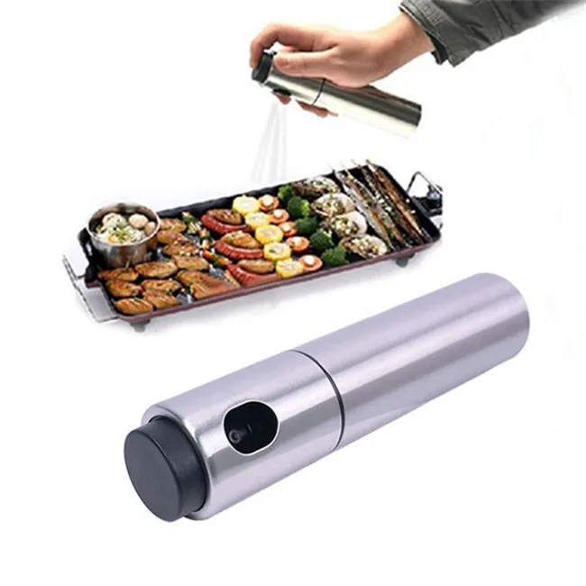 

Olive Oil Spray Bottles For Oil And Vinegar Dispenser Stainless Steel Dispenser Sprayer Bbq Refillable Bottle Kitchen Tools