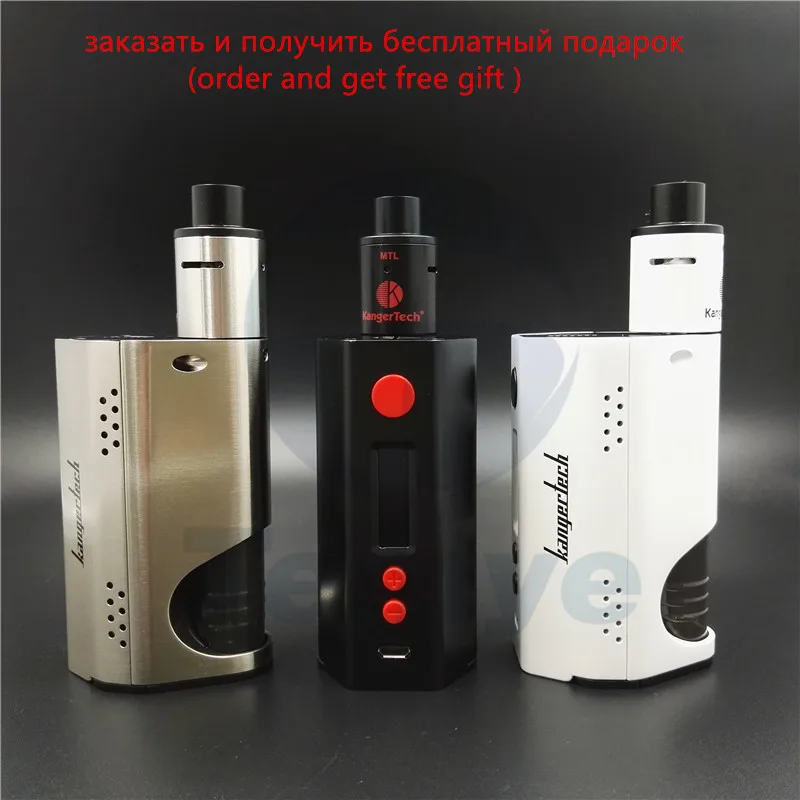 New Kanger Dripbox 160w with 510 thread with Juice delivery mechanism 7ml with free gift Electronic Cigarette Vs Dripbox 60w