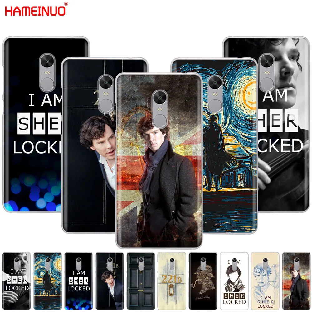 

HAMEINUO i am Sherlock Holmes Sherlocked Popular phone Case for Xiaomi redmi 5 4 1 1s 2 3 3s pro PLUS redmi note 4 4X 4A 5A