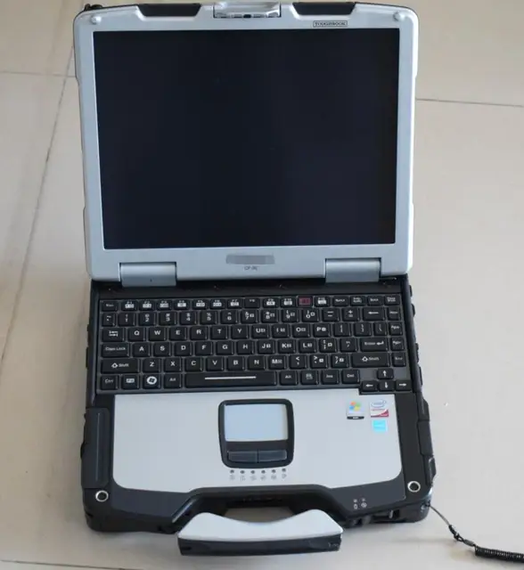 Cheap Newest alldata and mitchell installed in laptop toughbook cf30 touch screen computer all data 10.53 mitchell demand diagnostic