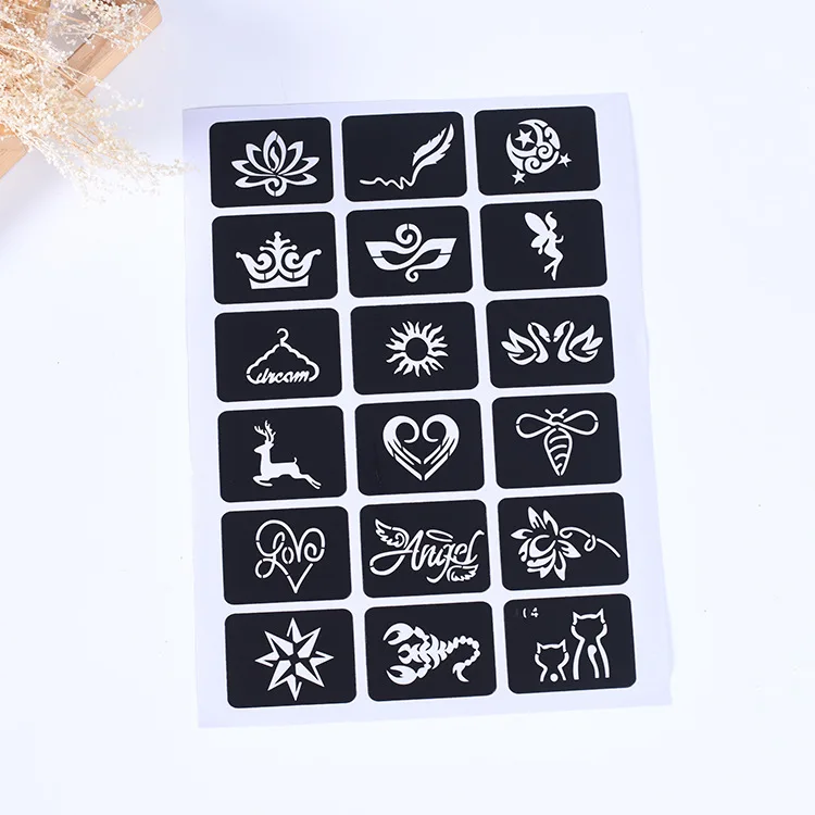 

Tattoo cream waterproof and durable simulation India Henna cream pen tattoo artifact stickers men and women tattoo template