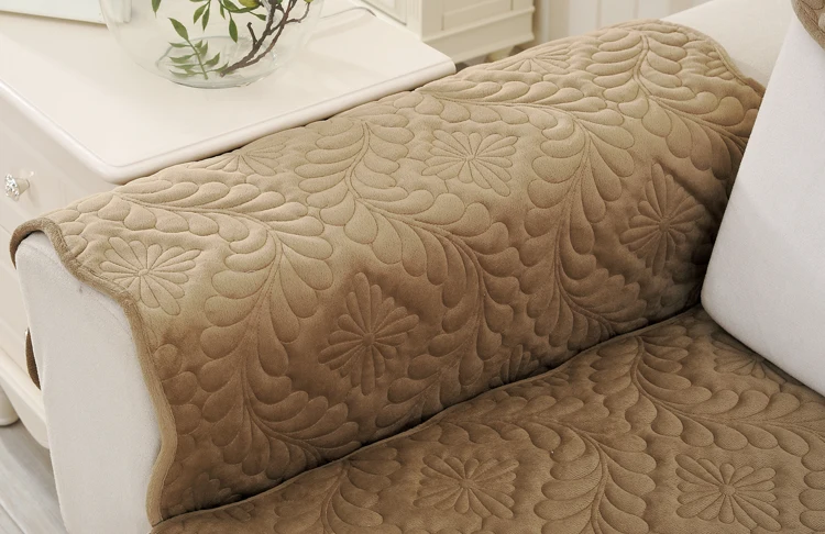 TUEDIO Американский современный стиль природа чехлы для диванов Плюшевые Чехлы для секционных диванов четыре сезона использование l-образный диван полотенце 1 шт