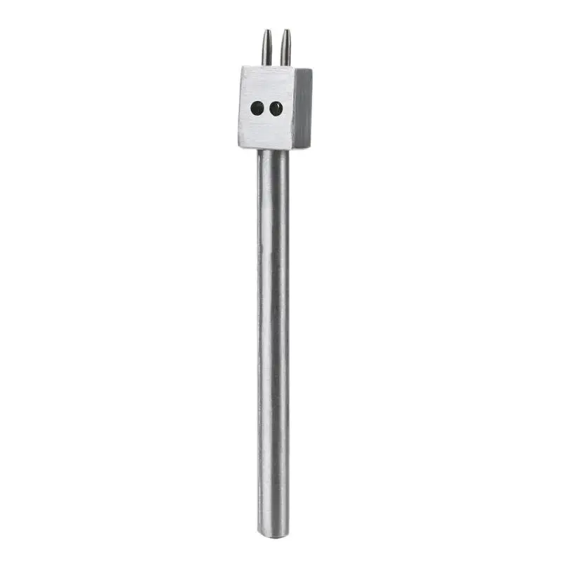 2 Prong DIY 5 мм Кожа ремесло перфорационный инструмент ряд круговой резак вышивка 2/4/6 зубец piercers для кожи расстояние между отверстиями инструмент - Цвет: 2 Prong