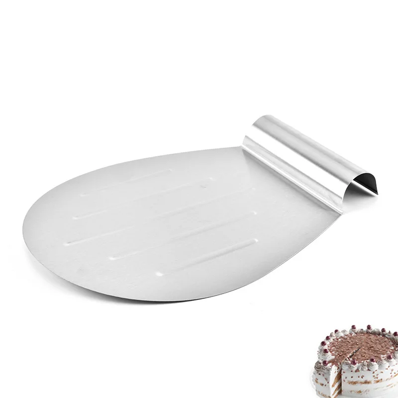 1PCS Stainless Steel Cake Transfer Shovel Pizza Movable Mounted Baking Tools Kitchen Bakeware | Дом и сад