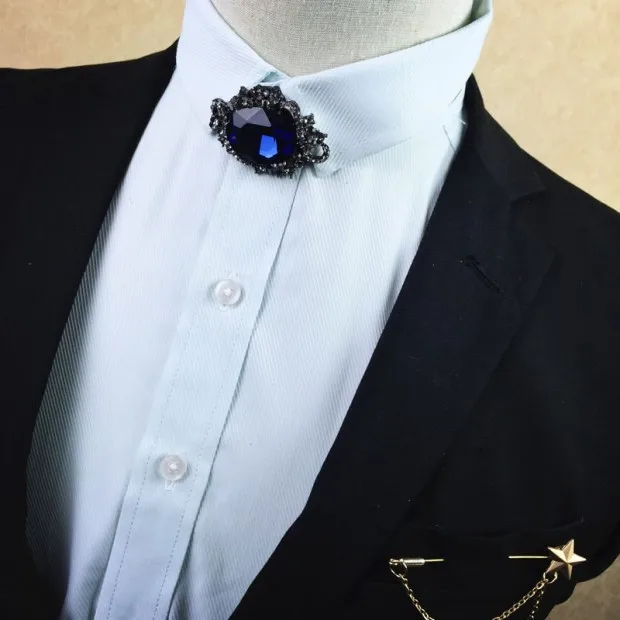 Элегантный мужской женский свадебный деловой галстук для шеи, вечерние галстуки, галстук-бабочка, галстук-платок, эластичная лента для жениха, кристалл, сплав, стразы, галстук-бабочка
