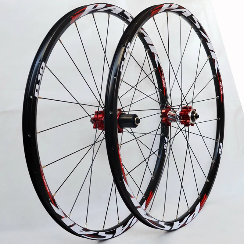 

26' 27.5" 32Holes Disc Brake Mountain Bike Wheels Six Holes Centerlock MTB Bicycle Wheels front 2 rear 4 sealed bearings