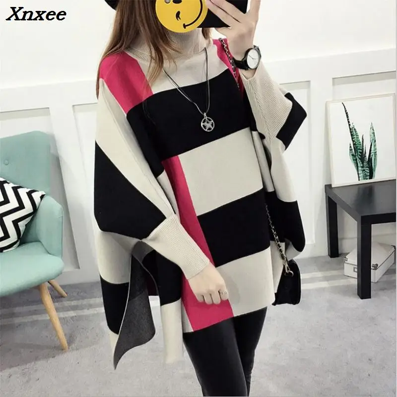 2018 Women Pullover Female Sweater Fashion Autumn Winter Plus Size Shawl Warm Casual Loose Knitted Tops Xnxee 2018 Women Pullover Female Sweater Fashion Autumn Winter Plus Size Shawl Warm Casual Loose Knitted Tops Xnxee