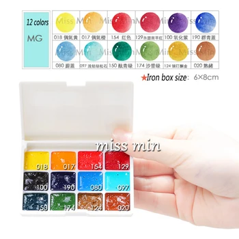 

Watercolor Paint Diy Japan Art Supplies Dispensing Holbein Water Color Acuarelas Gewen Shennelier MG Van Gogh Candy/Base Color