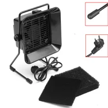 220 В припой дым ESD поглотитель дыма экстрактор пайка углеродный губчатый воздушный фильтр вентилятор с 1 шт. фильтры с активированным углем