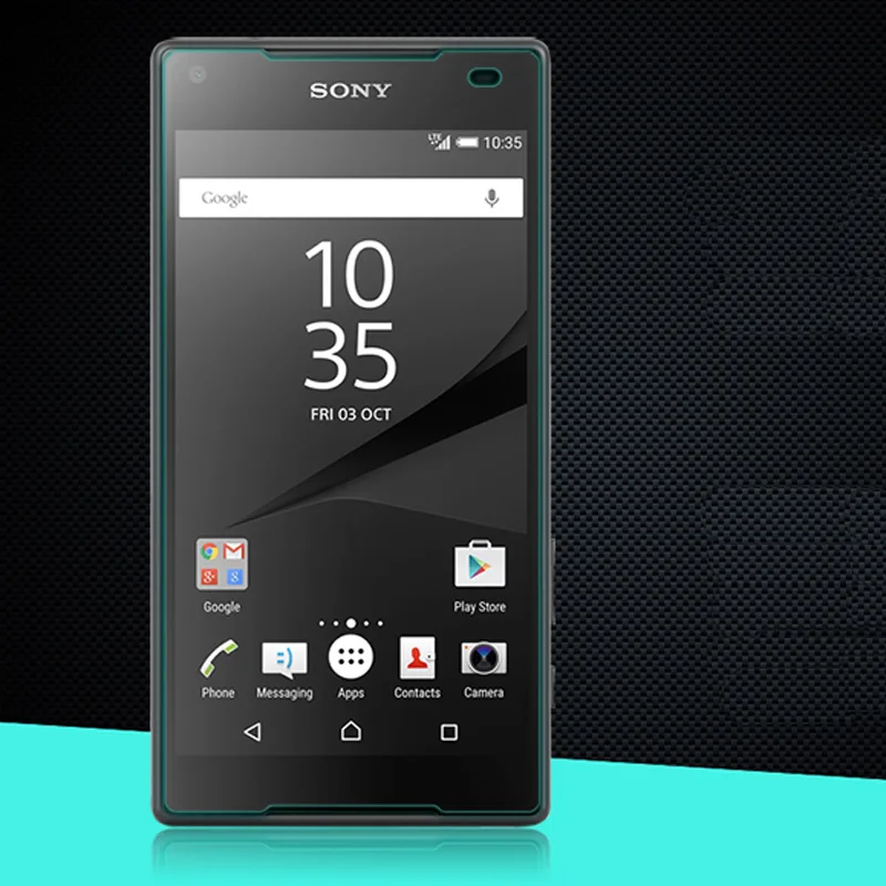 Передняя и задняя стеклянная Защитная пленка для sony Z1 Z2 Z3 Z4 Z5 compact mini Задняя из