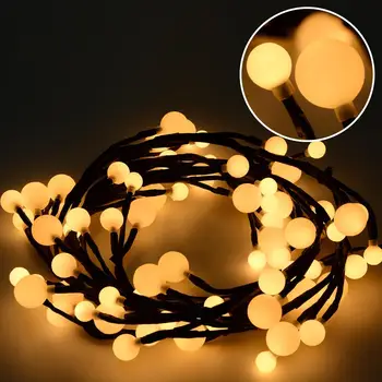 

23FT Long LED String Lights Warm White Christmas Decorative Lights Globe String Lights for Room Party Wedding Garden