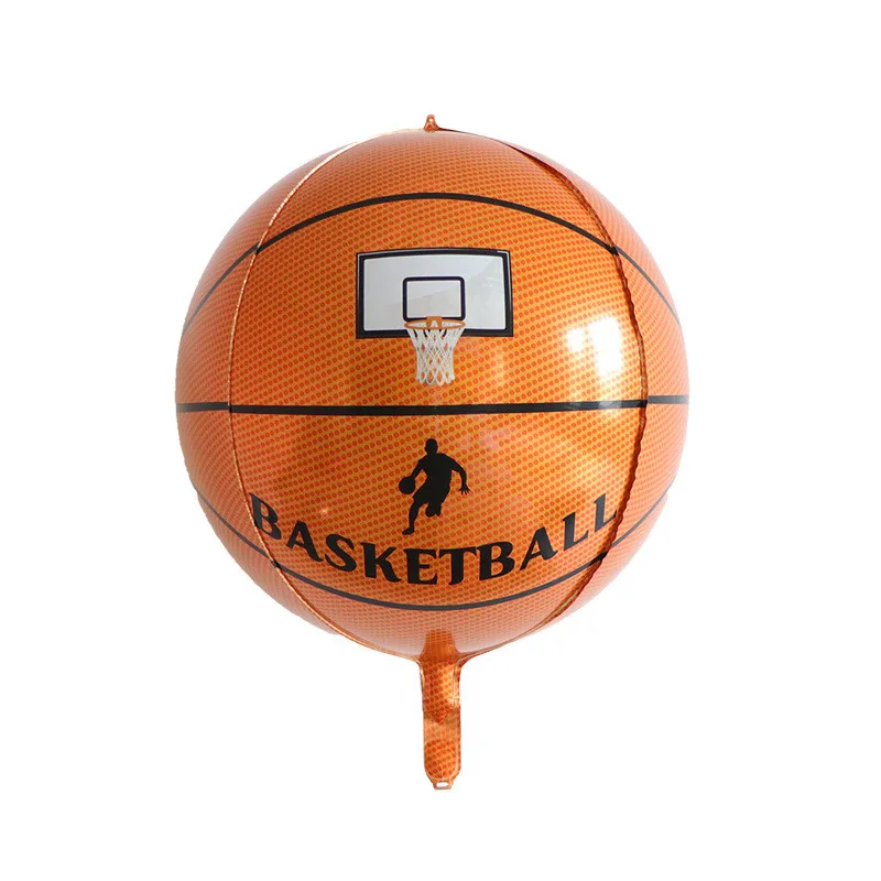 22 дюйма 4D Баскетбол Фольга воздушные шары со стереоскопическим Футбол Globos День рождения украшения дети воздушный шарик в виде футбольного мяча Надувные игрушки