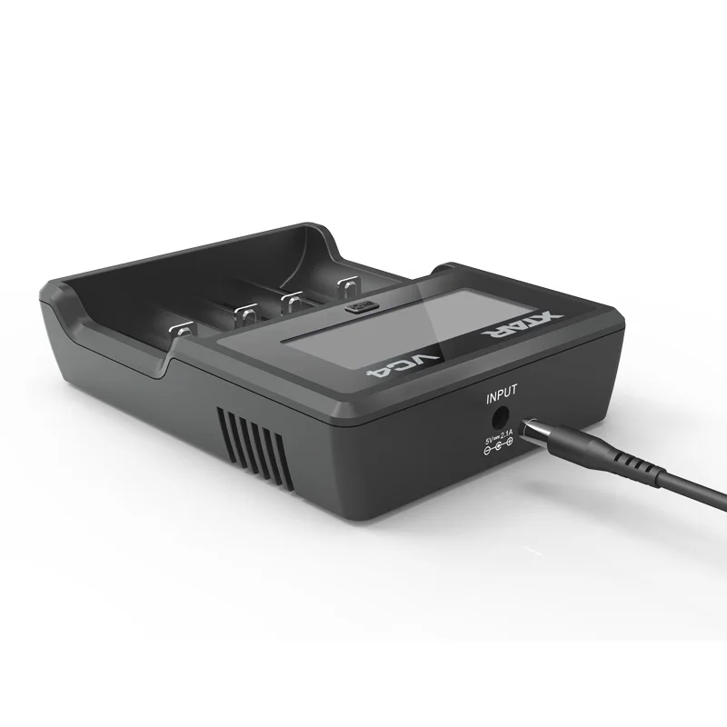 XTAR VC4 Зарядное устройство Универсальный ЖК-дисплей Экран Дисплей USB никель-металл-гидридный аккумулятор с никель-кадмиевый аккумулятор li-ion Батарея Зарядное устройство 18650 20700 21700 22650 18500 18700