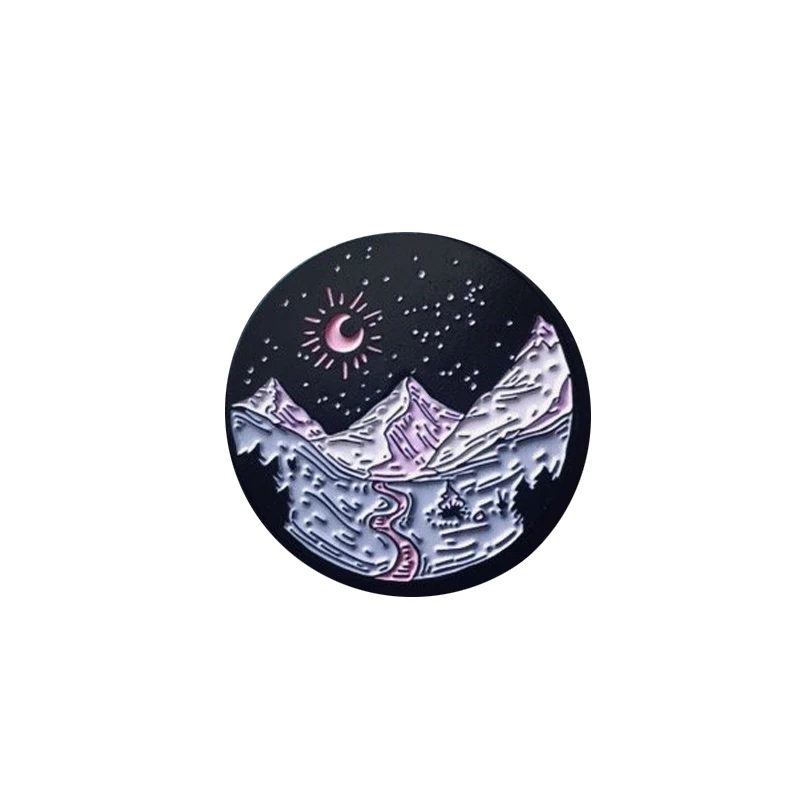 

Mountain Enamel Pin