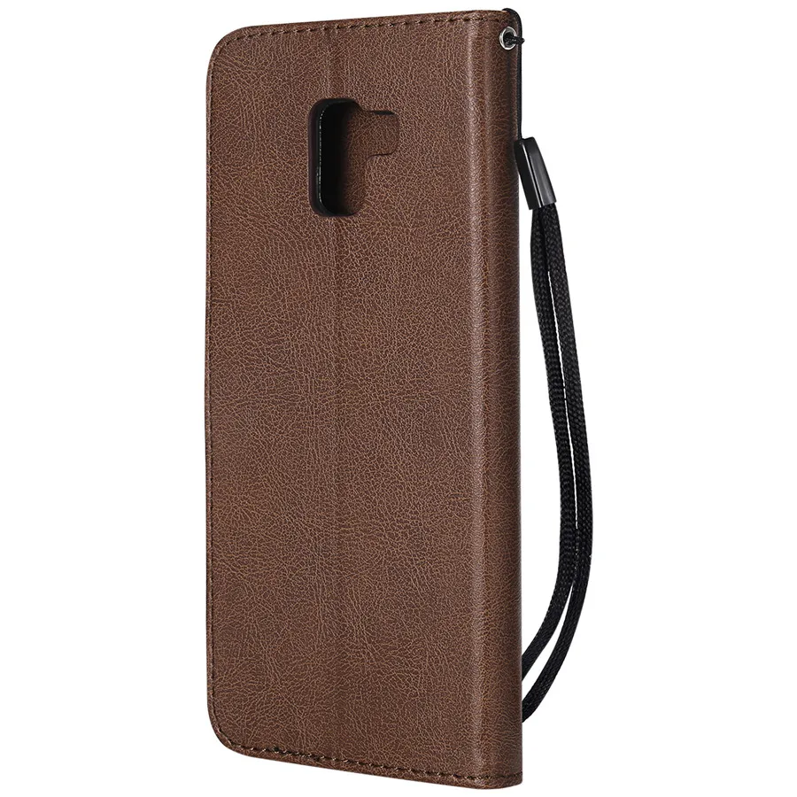 Luxury Magnetic Wallet PU Leather Case For SAMSUNG A8 Plus 2018 Card Holder Flip Phone Cover For Galaxy A8 2018 w Card Slots (19)