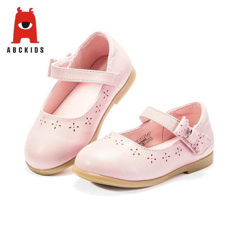 

ABC KIDS 1-4T Spring Girl Breathable Anti-Slip Hollow Bowknot Design Casual Walking Shoes Sneakers Soft Soled