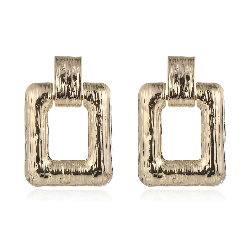 Big Geometric Drop Earring for Women Girls New Square Pendant Dangle Earrings Fashion Jewelry boucle d'oreille femme 2021 | Украшения и