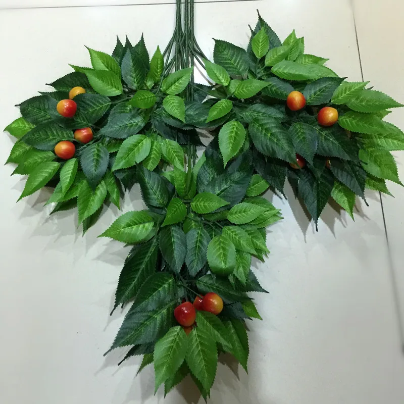 48pcs Wholesale free shipping artificial cherry trees,fake cherry trees