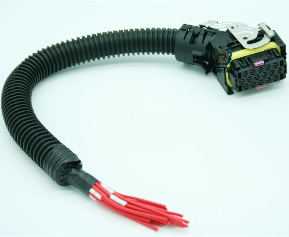 Free shipping 1 set EDC7 16 Pin Way ECU Connector Automotive Wiring Harness Socket Truck Sensor