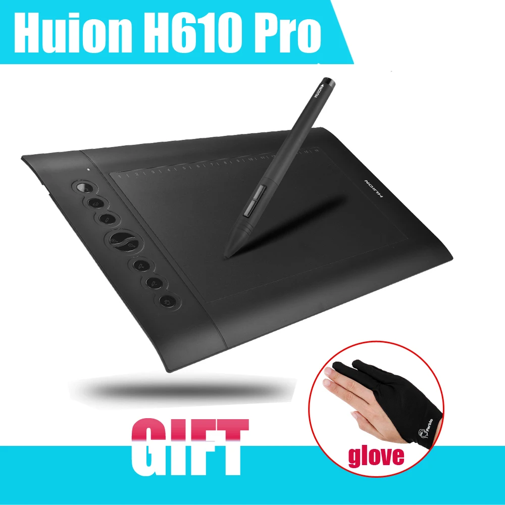 Original Huion H610 Pro 10