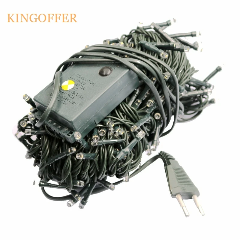 

Good Quality EU Plug 10M 208LEDS 24V dense Led String Lights Decoration Christmas Tree String Fairy light Xmas Garlands New Year