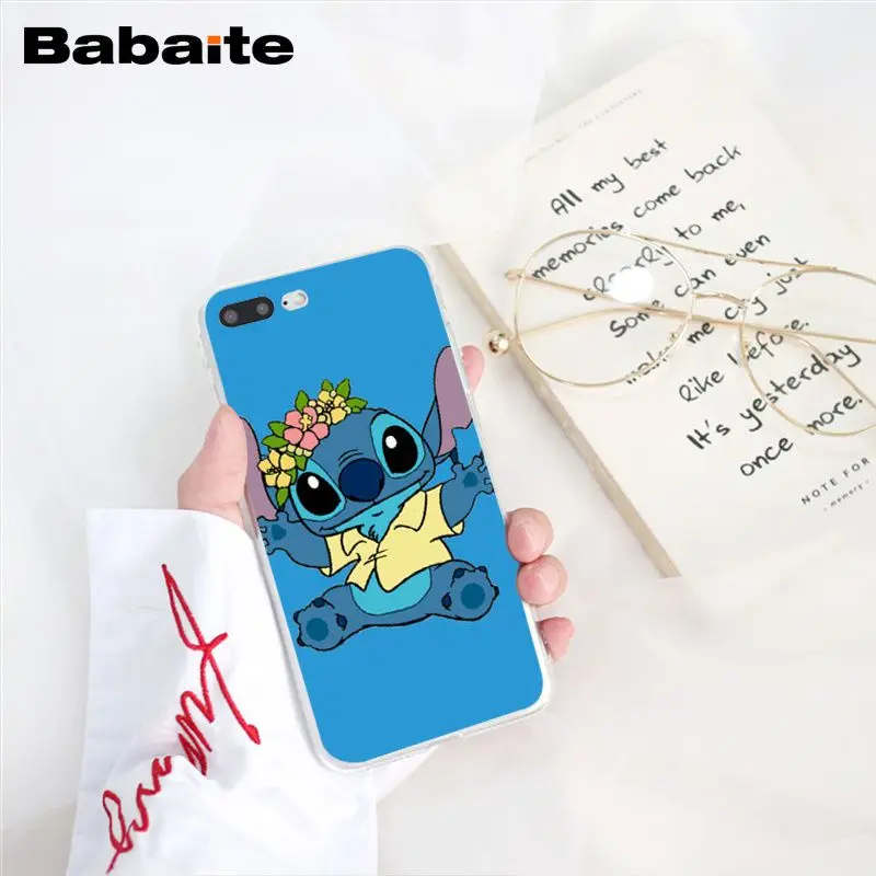 Babaite cute cartoon Lilo Stitch TPU Phone Case Cover Shell for iPhone 8 7 6 6S Plus 5 5S SE XR X XS MAX 10 Coque Shell Babaite cute cartoon Lilo Stitch TPU Phone Case Cover Shell for iPhone 8 7 6 6S Plus 5 5S SE XR X XS MAX 10 Coque Shell