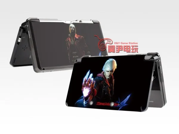 Devil may Cry 2016 Game Front&ampbottom Decal Skin Sticker for Nintendo 3DS Skins |