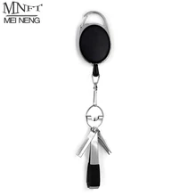 MNFT 1 Juego de pesca herramienta de nudo rápido Pro rápido gancho de uñas del atador líneas Clipper con Zinger Retractor opcional Multi-estilo