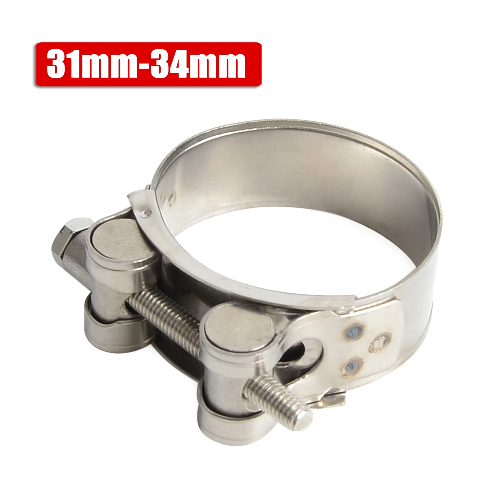 

Universal 31mm-62mm Clip-on Exhaust Muffler Silencer Clamp For Yamaha Kawasaki Suzuki Honda BMW KTM Ducati Harley