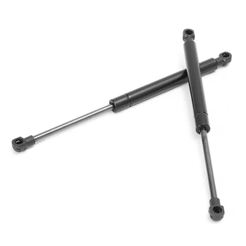

Pack Hood Lift Bonnet Shock Strut Vehicle Metal Black Accessories Kit Set