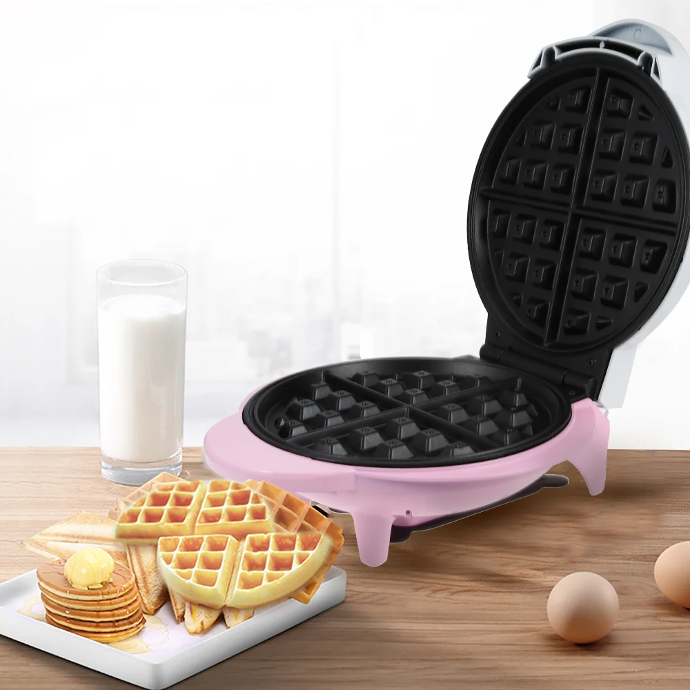 

Automatic Double-sided Waffle Maker Machine Heating Baking Electric Cookie Maker Cooking Appliances 800-1000W for home