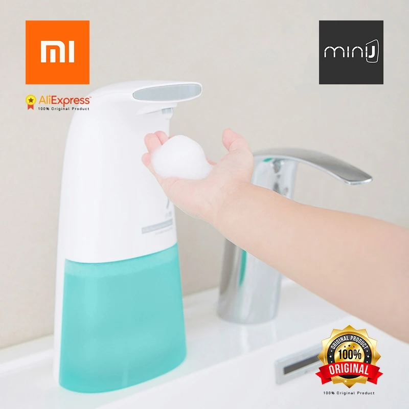  Xiaomi Smart дозатор мыла 320 мл. Без retail коробки, входит дозатор без батареек и банка с мылом.    