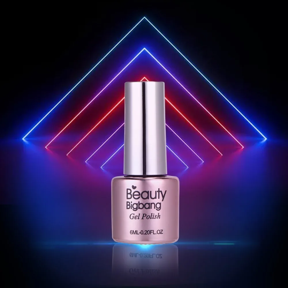 Beautybigbang флуоресцентный Неон лак для ногтей зеленый цвет дизайн ногтей поли Гель-лак фосфоресцирующий Vernis Ongle светящийся в темноте лак