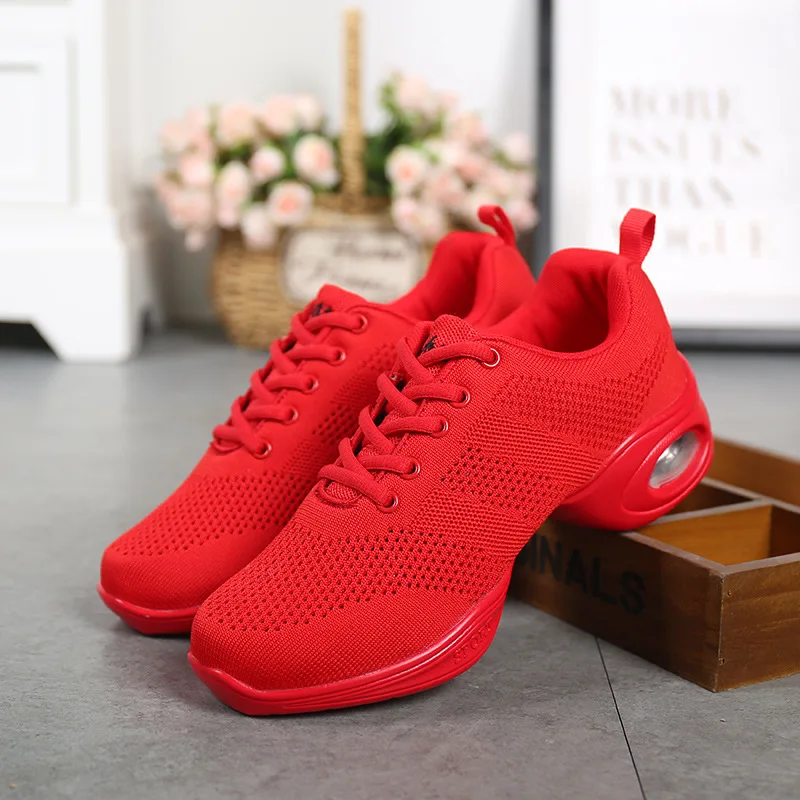 Dance Shoes Hot Sports Feature Soft Outsole Breath Air Cushion Sneakers for Woman Practice Shoes Modern Dance Jazz Shoes Dance Shoes Hot Sports Feature Soft Outsole Breath Air Cushion Sneakers for Woman Practice Shoes Modern Dance Jazz Shoes